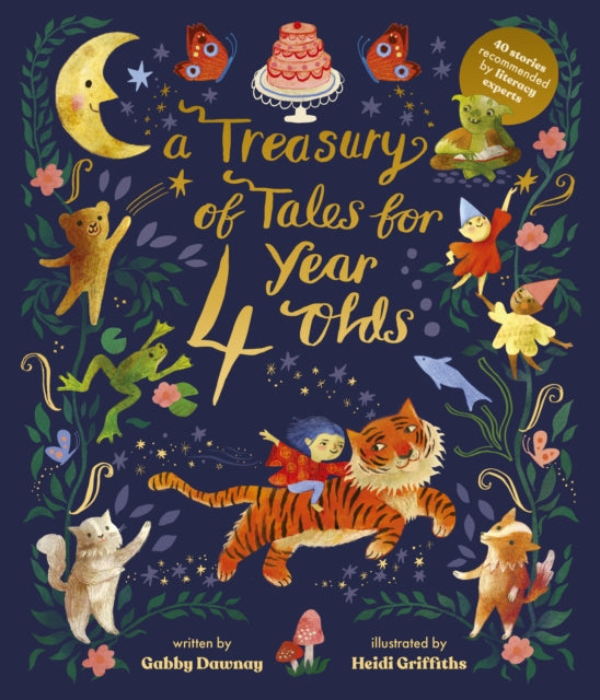 A Treasury of Tales for Four-Year-Olds : 40 Stories Recommended by Literacy Experts-9780711266414