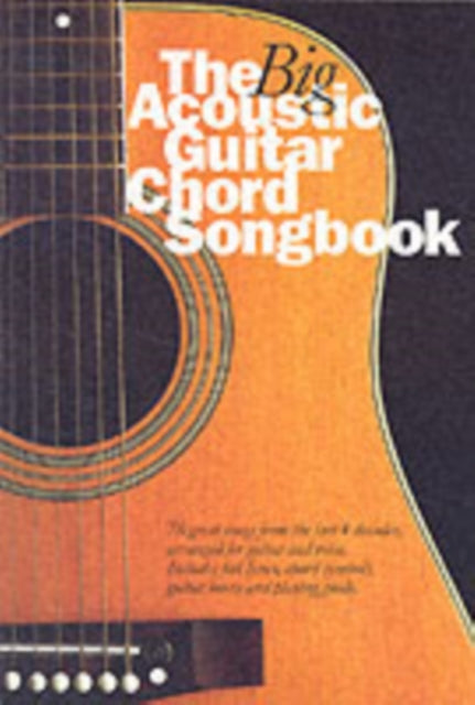 The Big Acoustic Guitar Chord Songbook-9780711979949