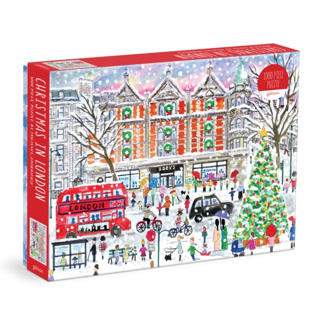 Michael Storrings Christmas in London 1000 Piece Puzzle-9780735378353