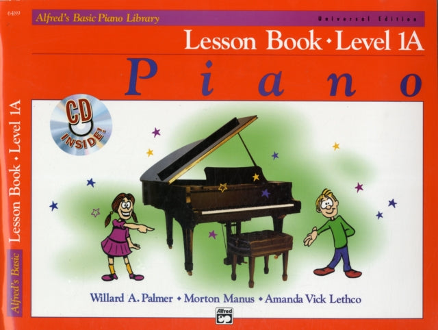 Alfred's Basic Piano Library  Lesson 1A : Universal Edition-9780739007174