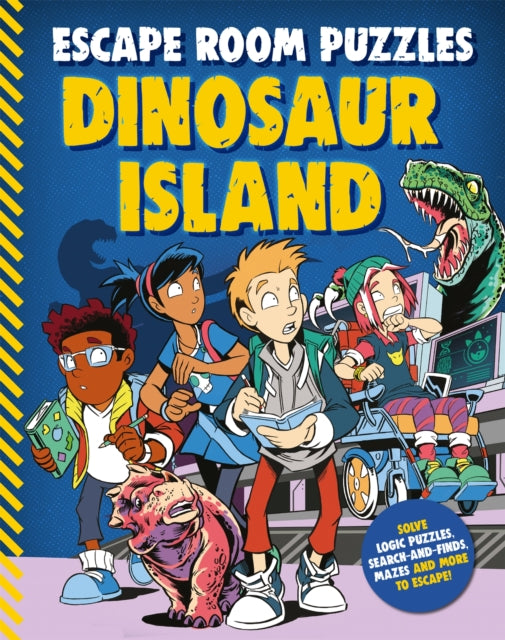 Escape Room Puzzles: Dinosaur Island-9780753446171