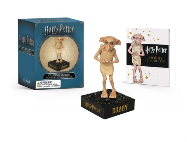 Harry Potter Talking Dobby and Collectible Book-9780762463107