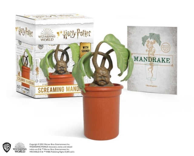 Harry Potter Screaming Mandrake : With Sound!-9780762474776