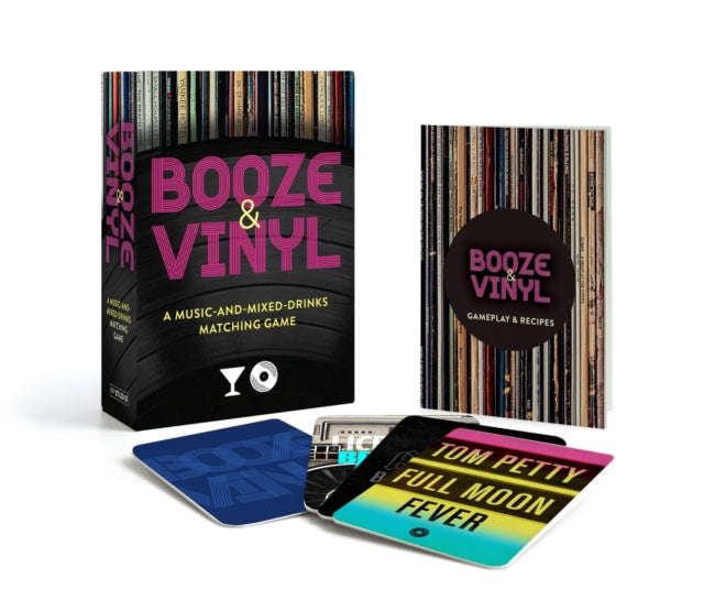 Booze & Vinyl: A Music-and-Mixed-Drinks Matching Game-9780762475308