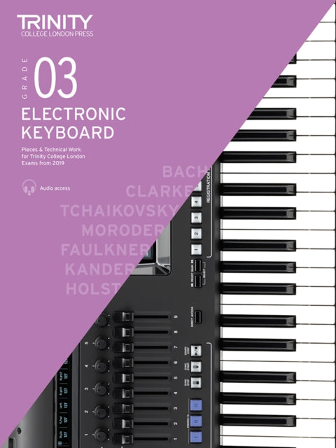 Trinity College London Electronic Keyboard Exam Pieces & Technical Work 2019-2022: Grade 3-9780857367808