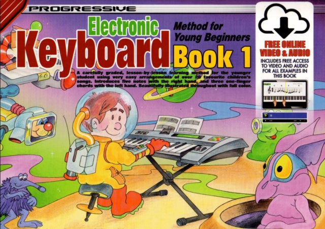 Progressive Keyboard Book 1 : Method for Young Beginners-9780947183417