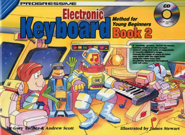 Progressive Keyboard Book 2 : Method for Young Beginners-9780947183424