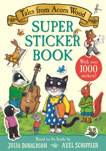 Tales from Acorn Wood Super Sticker Book : With over 1000 stickers!-9781035001521