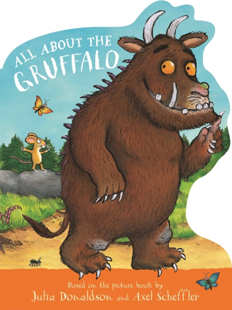 All About the Gruffalo : A shaped board book, perfect for little paws!-9781035049479