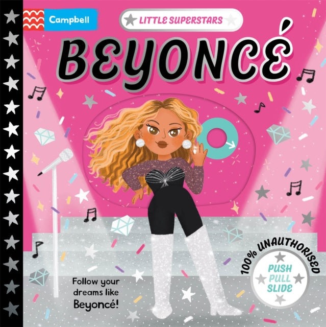 Little Superstars: Beyonce : A Push, Pull, Slide Book-9781035061716