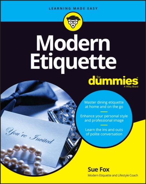 Modern Etiquette For Dummies-9781119982845