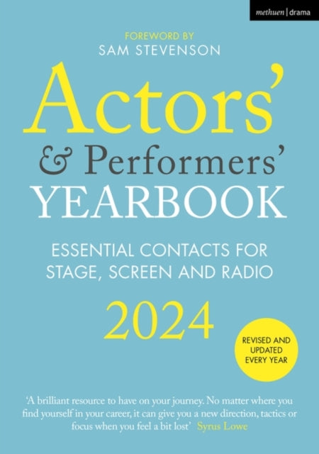 Actors' and Performers' Yearbook 2024-9781350408203