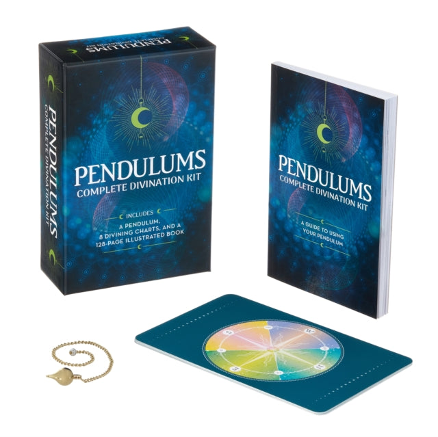 Pendulums Complete Divination Kit : A Pendulum, 8 Divining Charts and a 128-Page Illustrated Book-9781398803602