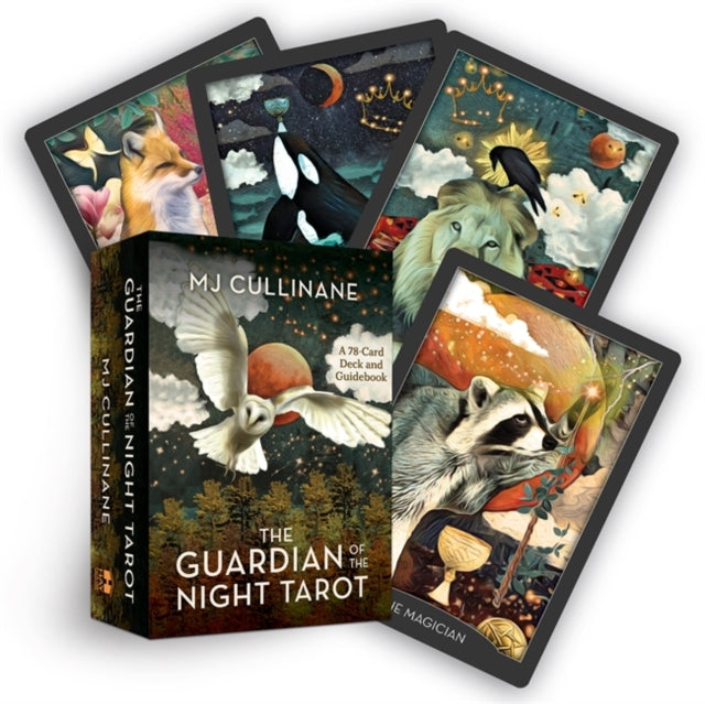The Guardian of the Night Tarot : A 78-Card Deck and Guidebook-9781401969080