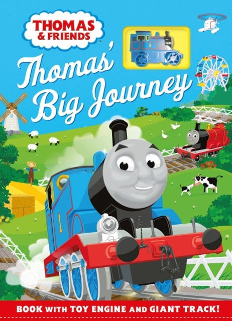 Thomas & Friends: Thomas' Big Journey : Book with Toy Engine and Giant Track!-9781405294614