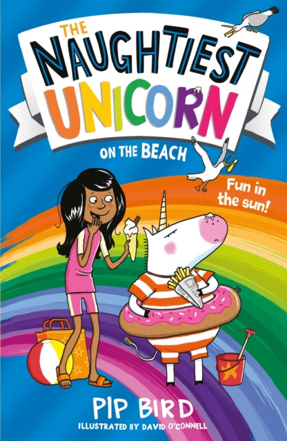 The Naughtiest Unicorn on the Beach-9781405297189