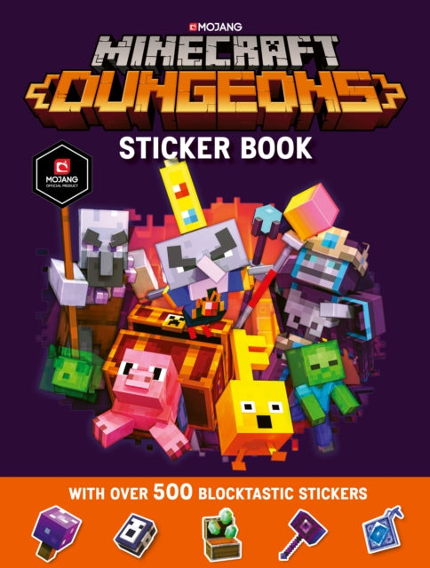 Minecraft Dungeons Sticker Book-9781405299701