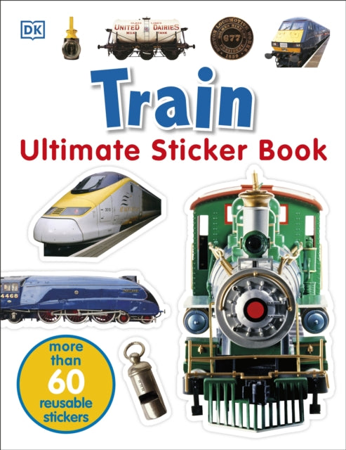 Train Ultimate Sticker Book-9781405314510