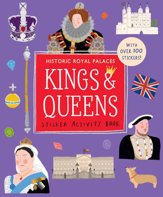Kings and Queens Sticker Activity Book-9781406390995