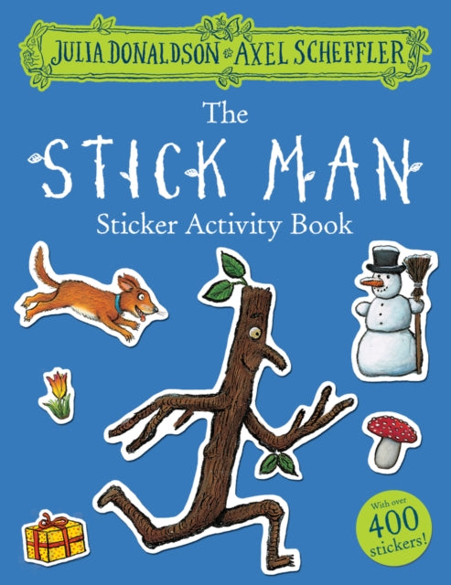 Stick Man Sticker Book-9781407186924