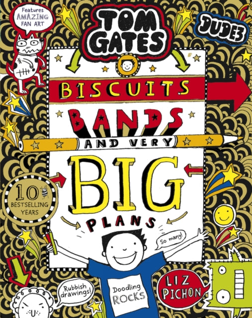 Tom Gates: Biscuits, Bands and Very Big Plans-9781407189307