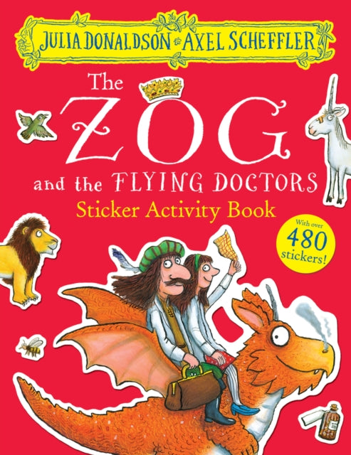 The Zog and the Flying Doctors Sticker Book (PB)-9781407197814