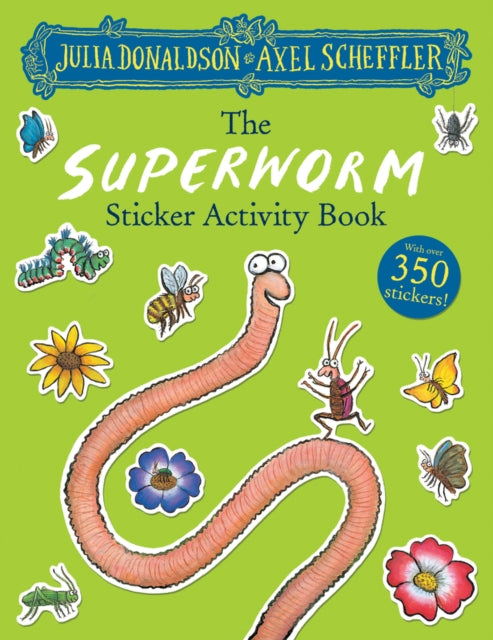 The Superworm Sticker Book-9781407197821