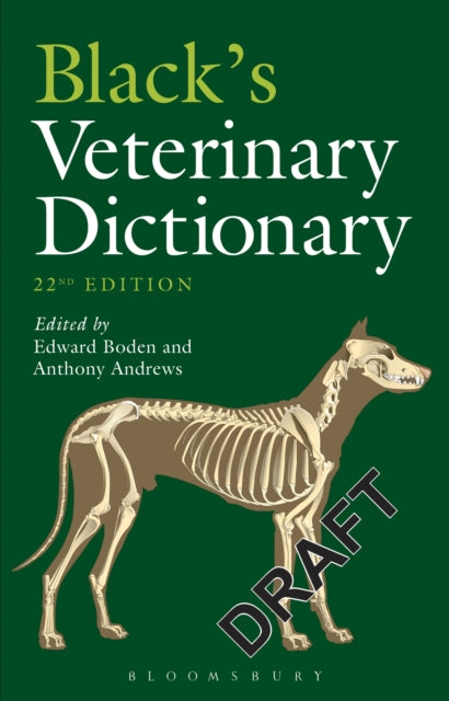 Black's Veterinary Dictionary-9781408175729