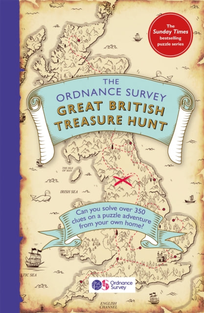 The Ordnance Survey Great British Treasure Hunt : Can you solve over 350 clues on a puzzle adventure from your own home?-9781409195115