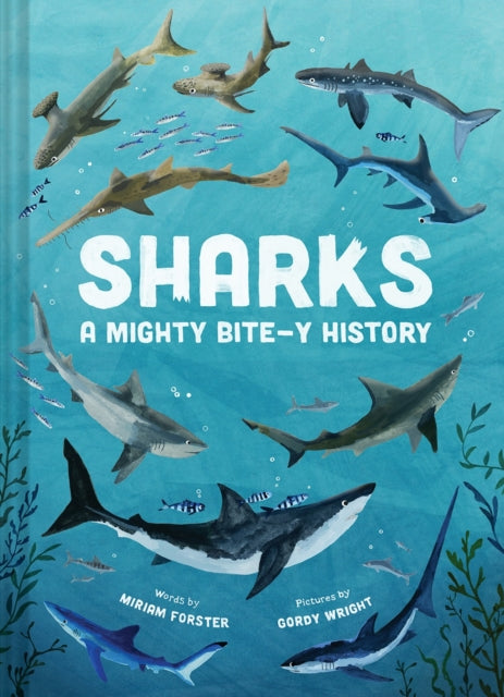 Sharks: A Mighty Bite-y History-9781419747731