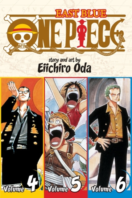 One Piece (Omnibus Edition), Vol. 2 : Includes vols. 4, 5 & 6 : 2-9781421536262