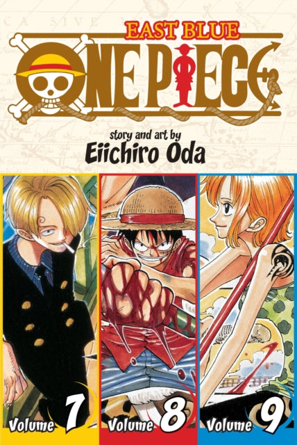 One Piece (Omnibus Edition), Vol. 3 : Includes vols. 7, 8 & 9 : 3-9781421536279