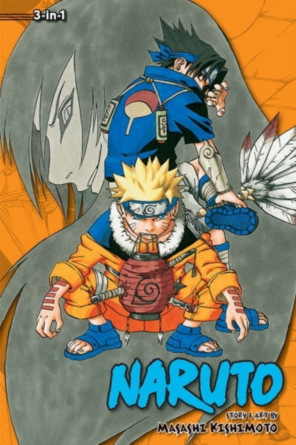 Naruto (3-in-1 Edition), Vol. 3 : Includes vols. 7, 8 & 9 : 3-9781421539911