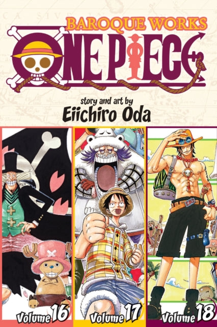 One Piece (Omnibus Edition), Vol. 6 : Includes vols. 16, 17 & 18 : 6-9781421554990