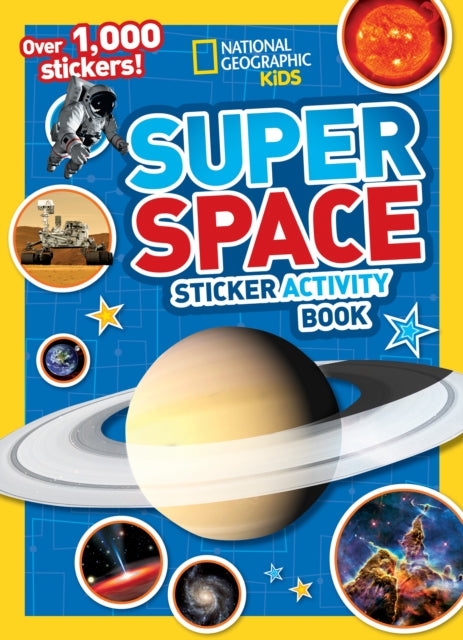 Super Space Sticker Activity Book : Over 1,000 Stickers!-9781426334221