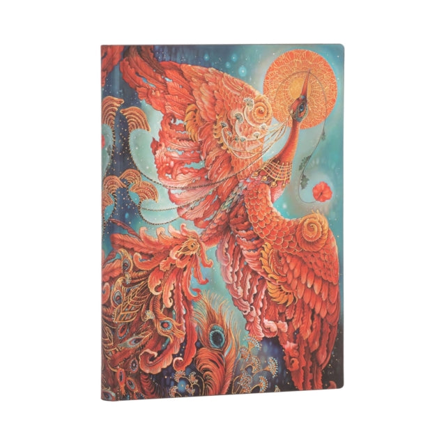 Firebird (Birds of Happiness) Midi Lined Journal-9781439782118