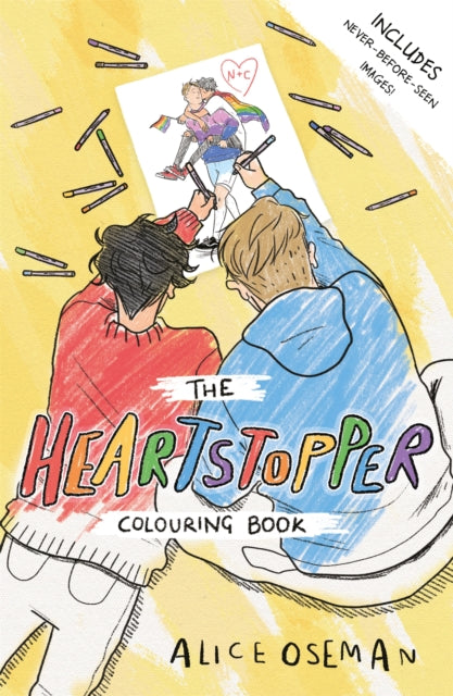 The Official Heartstopper Colouring Book : The bestselling graphic novel, now on Netflix!-9781444958775