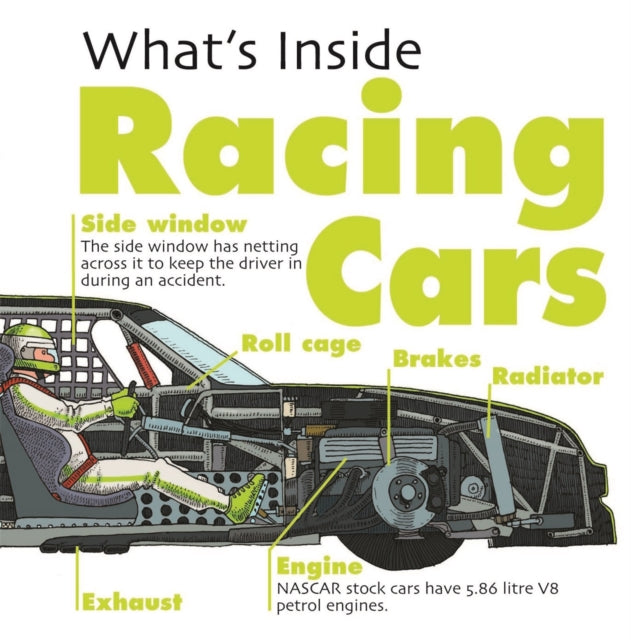 What's Inside?: Racing Cars-9781445146201