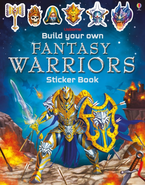 Build Your Own Fantasy Warriors Sticker Book-9781474952101