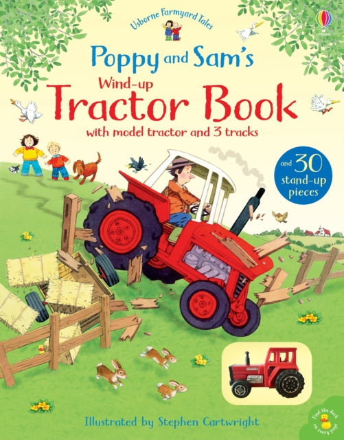 Poppy and Sam's Wind-Up Tractor Book-9781474962582