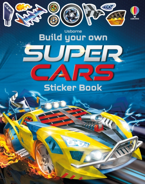 Build Your Own Supercars Sticker Book-9781474969161
