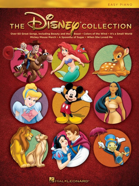 The Disney Collection : Easy Piano Songbook-9781480344754