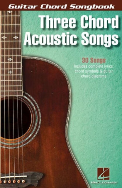 Three Chord Acoustic Songs-9781480366534
