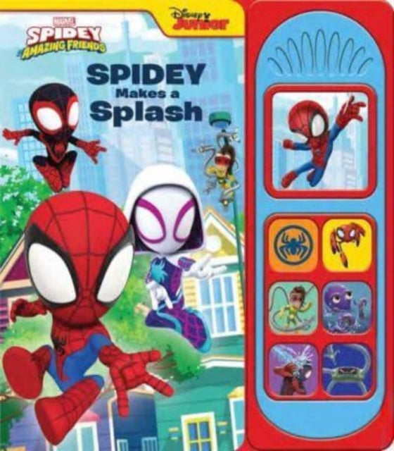 Disney Junior Marvel Spidey Makes A Splash Sound Book-9781503767591