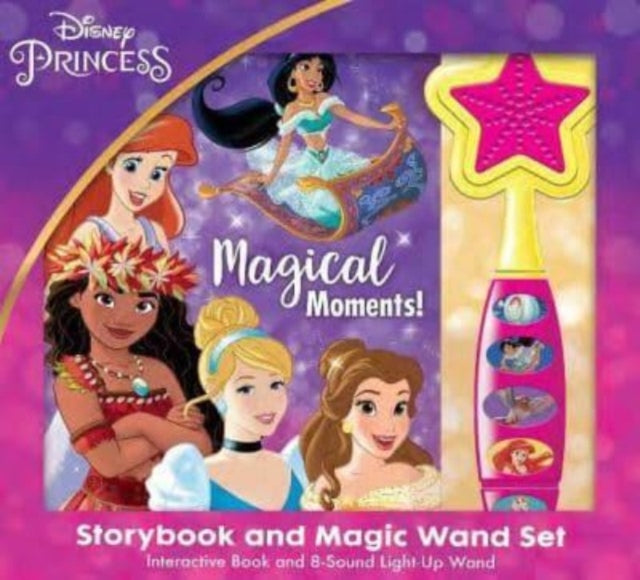 Disney Princess: Magical Moments! Storybook and Magic Wand Sound Book Set-9781503769885