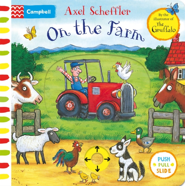 On the Farm : A Push, Pull, Slide Book-9781509866946