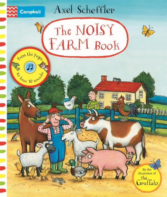 The Noisy Farm Book : A press-the-page sound book-9781529010701