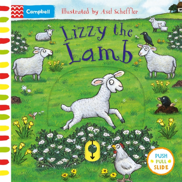 Lizzy the Lamb : A Push, Pull, Slide Book-9781529053043