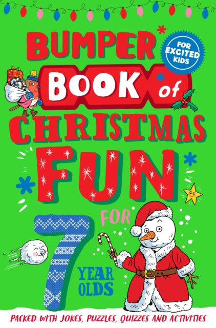 Bumper Book of Christmas Fun for 7 Year Olds-9781529066999