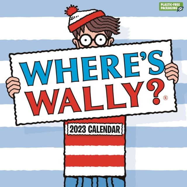 Where's Wally Square Wall Calendar 2023-9781529823660